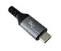 Preview: DINIC USB C 4.0 Kabel, gerade auf 90° Winkel, 1m PD 240W, 40Gbps, Alu Stecker, Nylon Kabel, KB Box